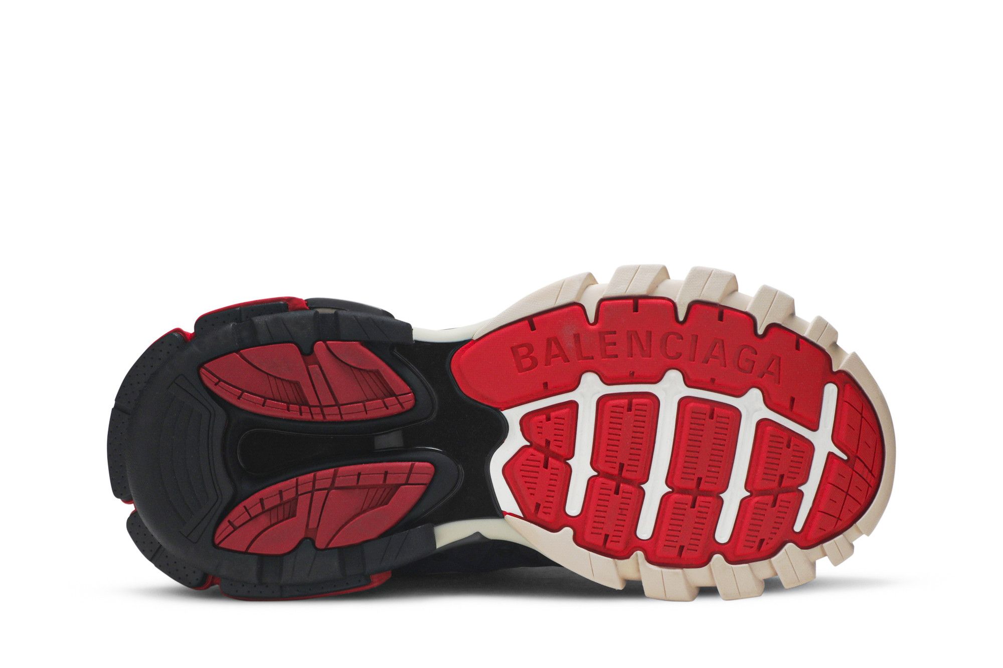 Size 10.0 Balenciaga Track Trainer Black Red
