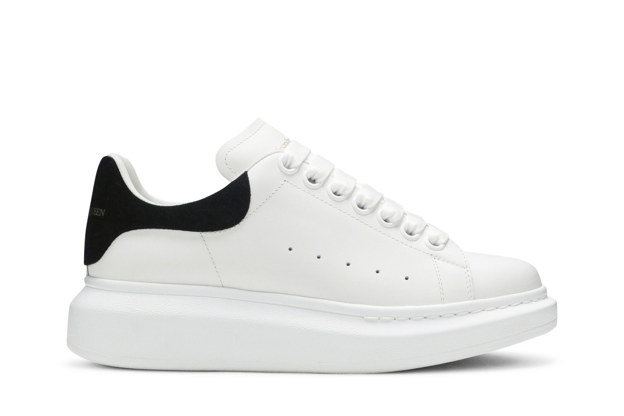 Alexander McQueen Wmns Oversized Sneaker White Black 2019