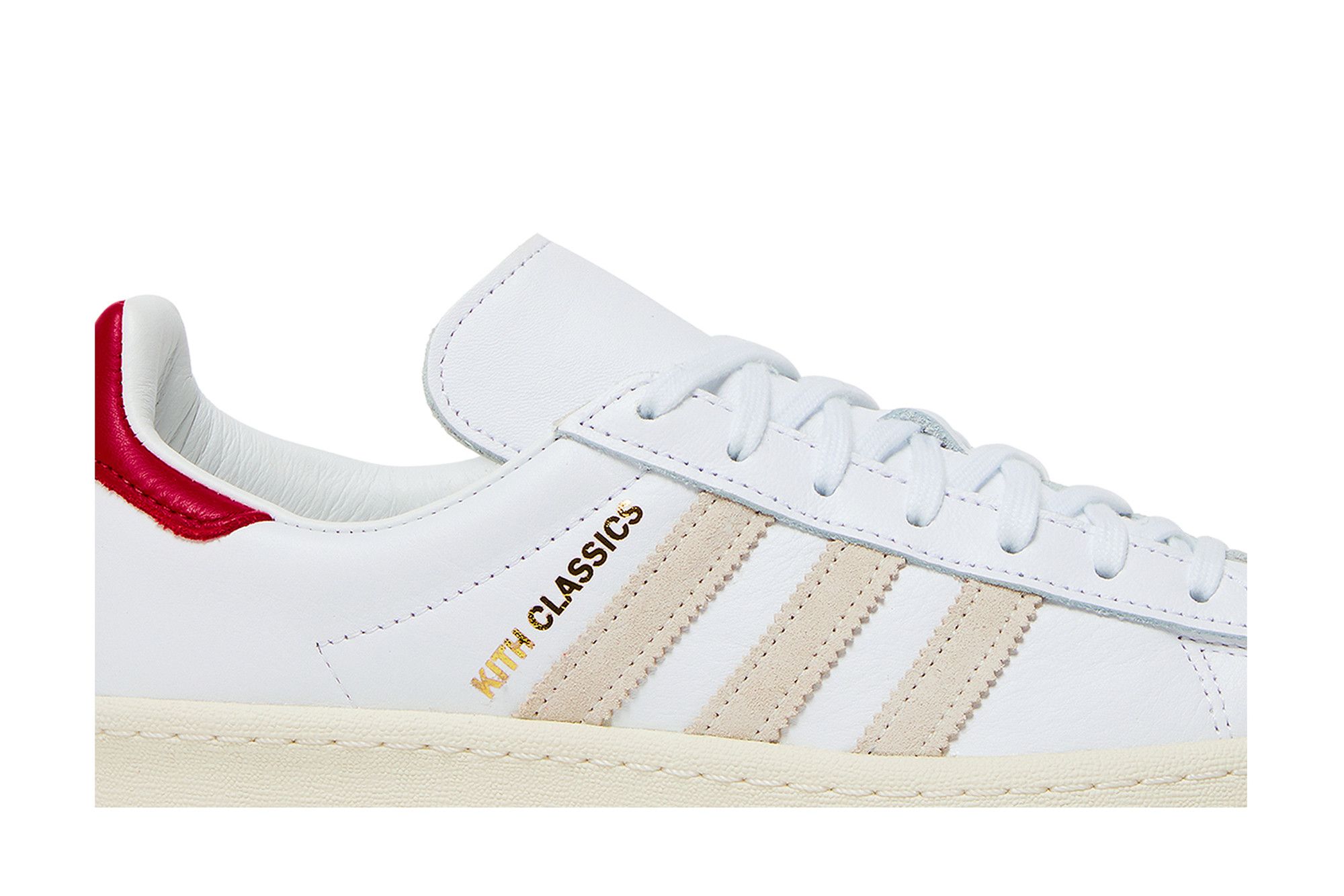 Buy Kith x adidas Campus 80s 'Classics Program - White Red