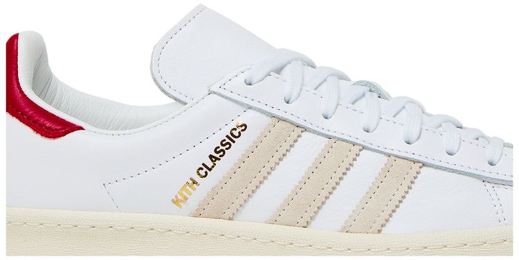 Kith x adidas Campus 80s Classics Program   White Red