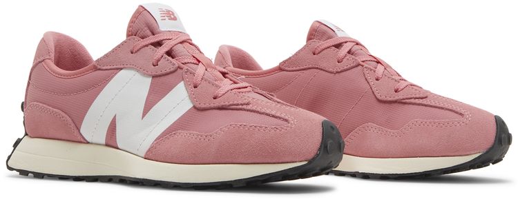 New Balance 327 Big Kid Wide Natural Pink White
