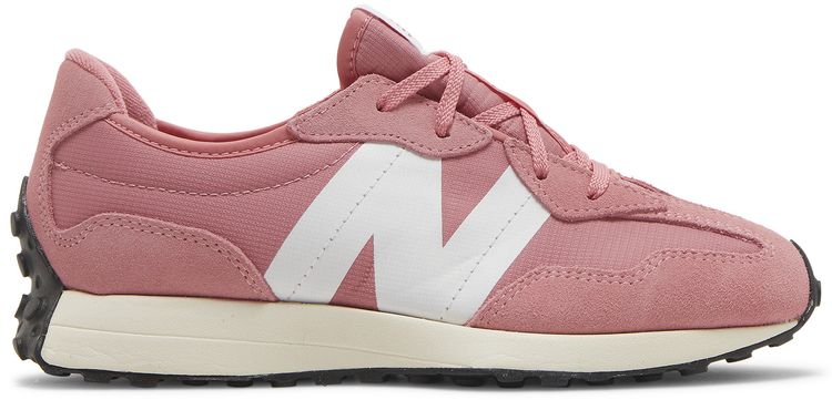New Balance 327 Big Kid Wide Natural Pink White