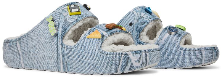 SZA x Crocs Classic Cozzzy Sandal Denim