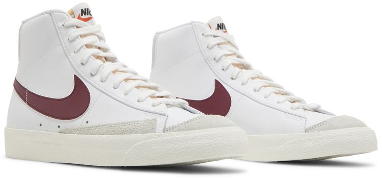 Nike Blazer Mid 77 Vintage White Dark Beetroot