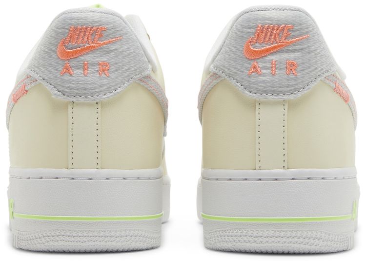 Nike Air Force 1 07 LV8 Just Stitch It   White Shade Green