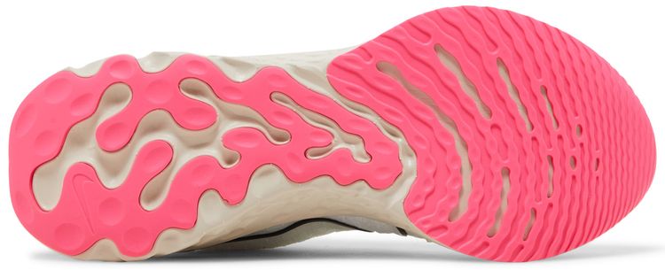 React Infinity Run Flyknit 3 White Hyper Pink