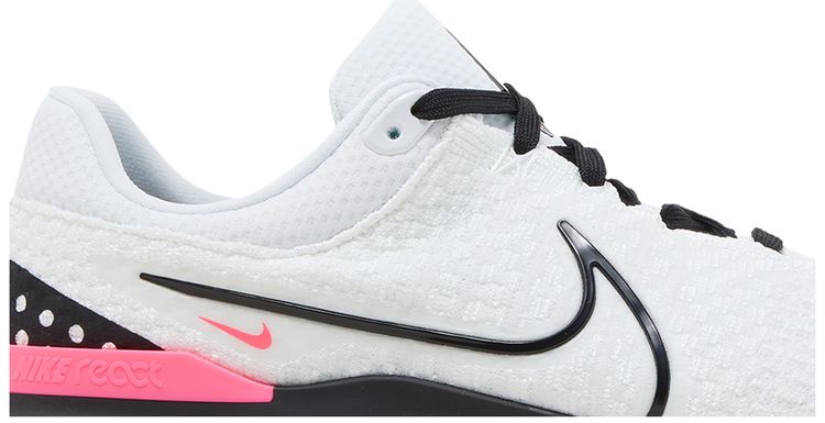 React Infinity Run Flyknit 3 White Hyper Pink