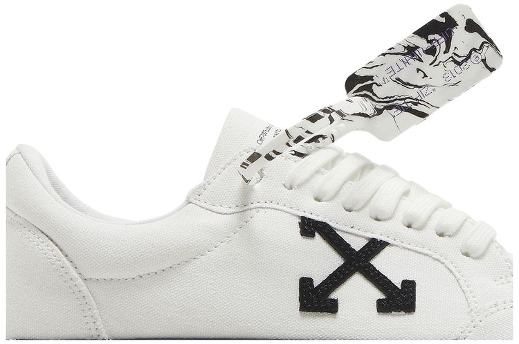 Off White Vulc Sneaker White Black