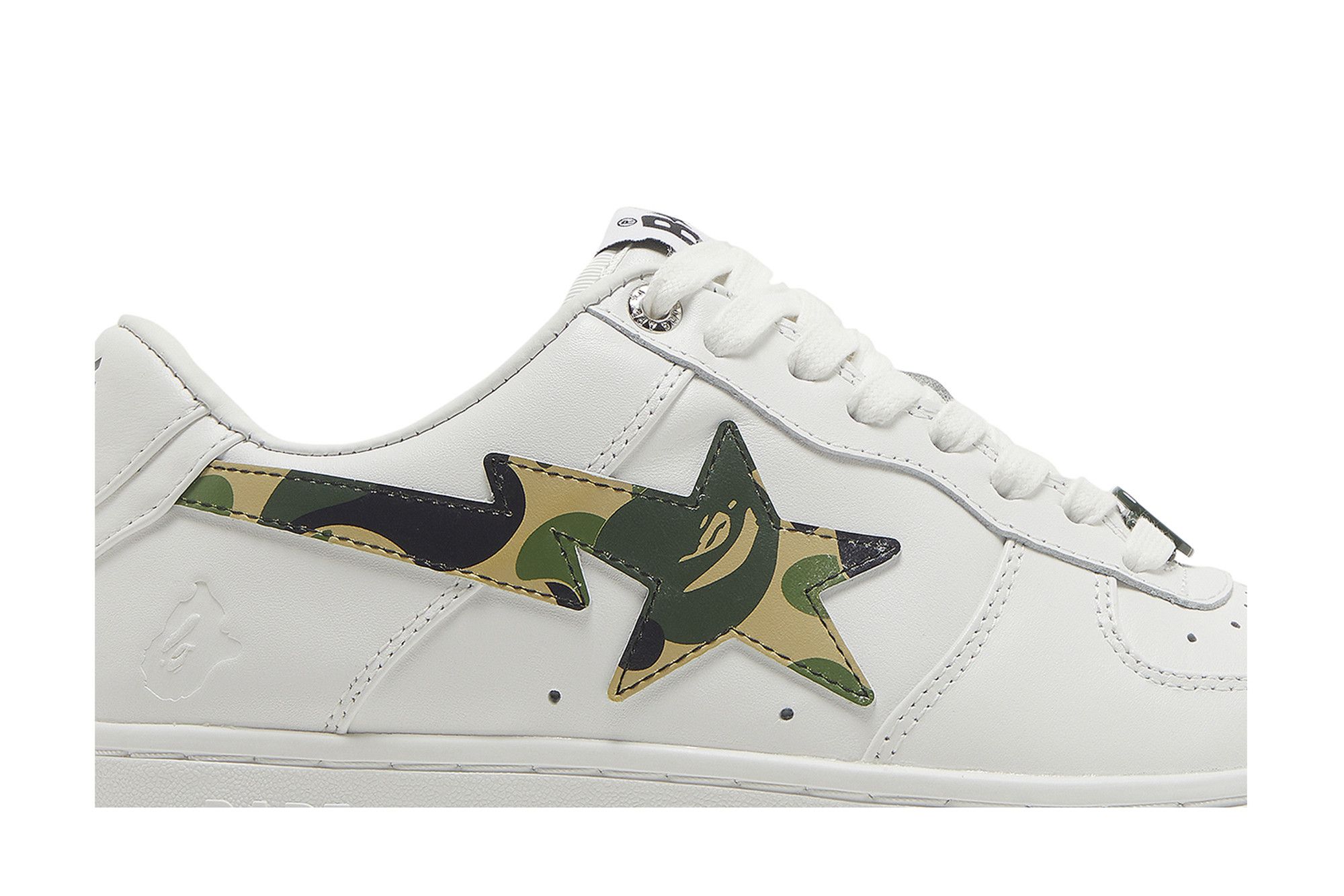 Bapesta white camo store