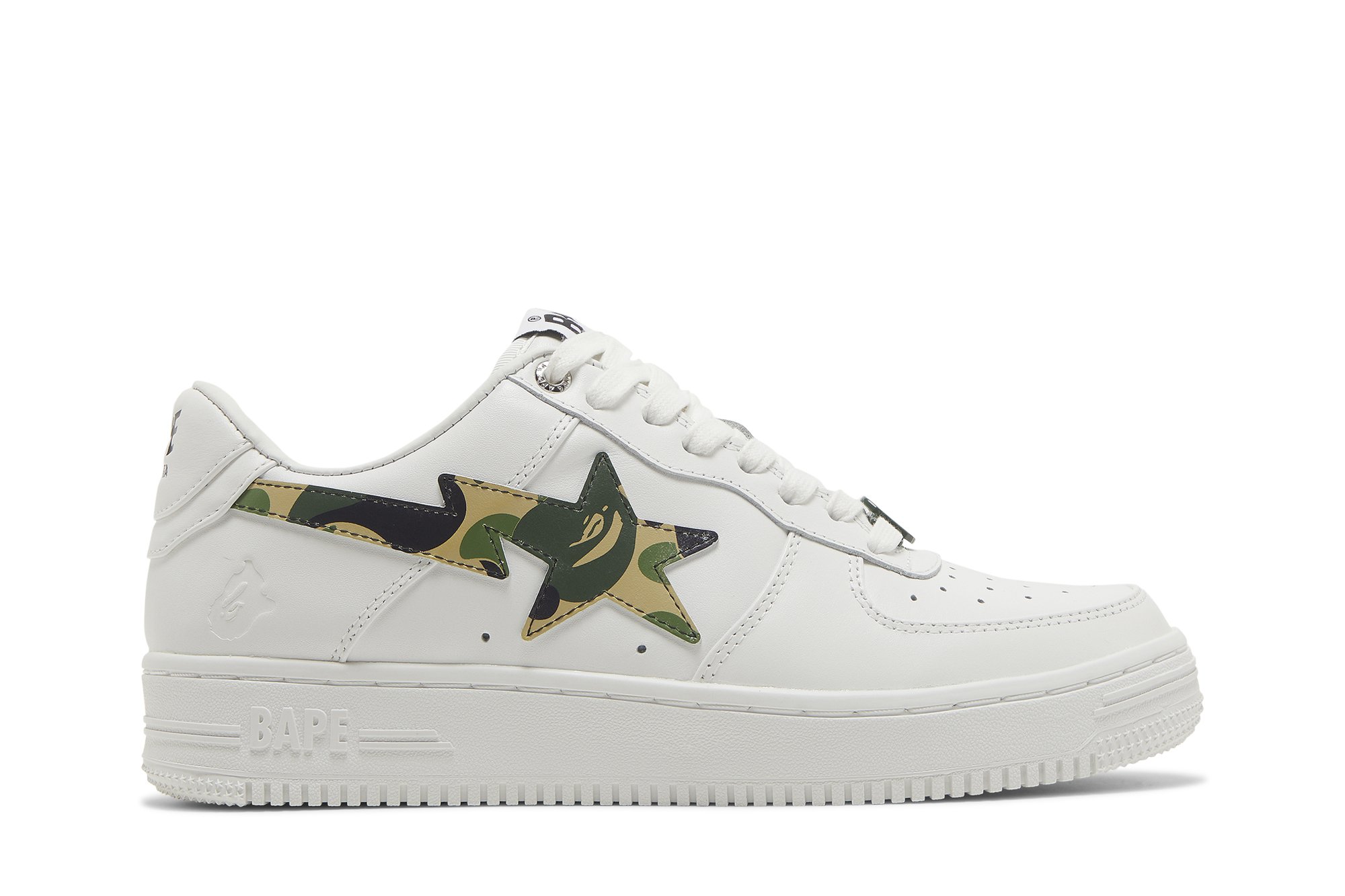 Buy Bapesta 'ABC Camo - Green' 2022 - 1I70191005 GRN - White | GOAT