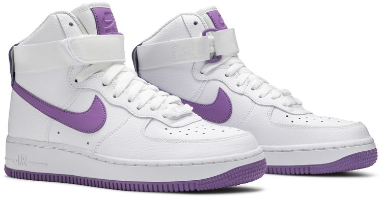 Nike Wmns Air Force 1 High White Dark Orchid