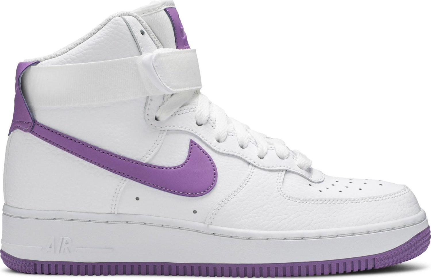 Buy Wmns Air Force 1 High 'White Dark Orchid' - 334031 112 | GOAT