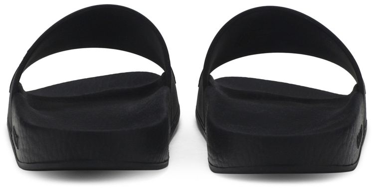Gucci Wmns Logo Rubber Slide Black