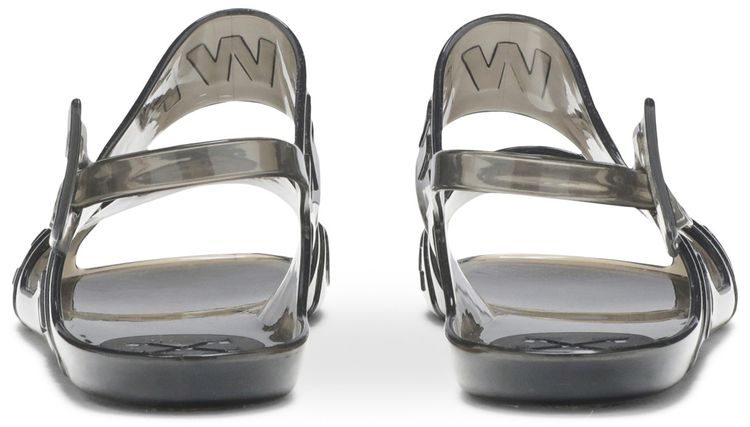 Off White Wmns Jelly Zip Tie Black