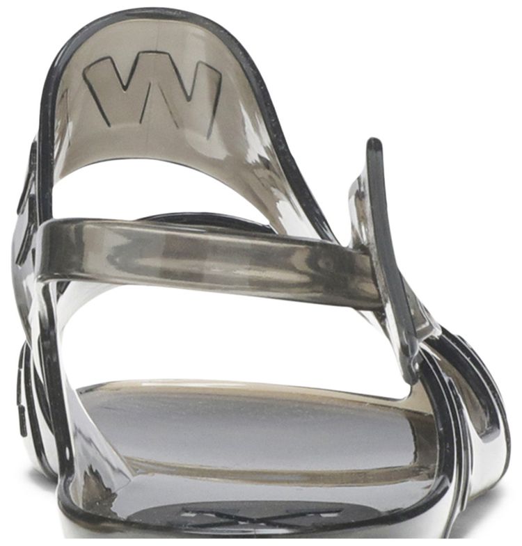 Off White Wmns Jelly Zip Tie Black