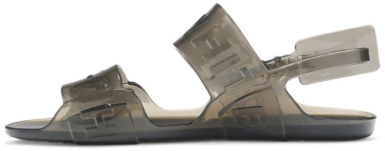 Off White Wmns Jelly Zip Tie Black