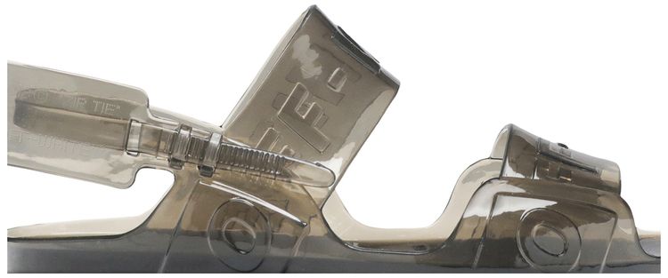 Off White Wmns Jelly Zip Tie Black