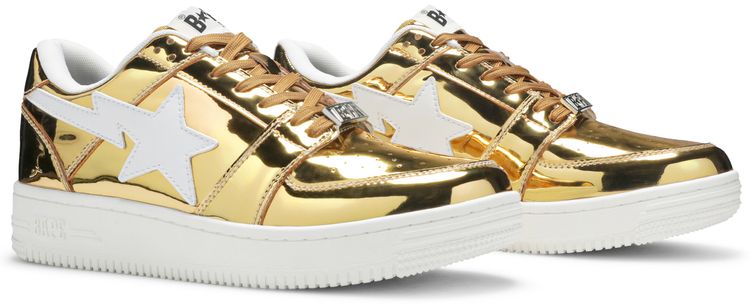 Bapesta Low Gold Foil