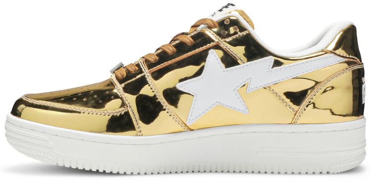 Bapesta Low Gold Foil