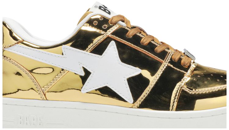 Bapesta Low Gold Foil