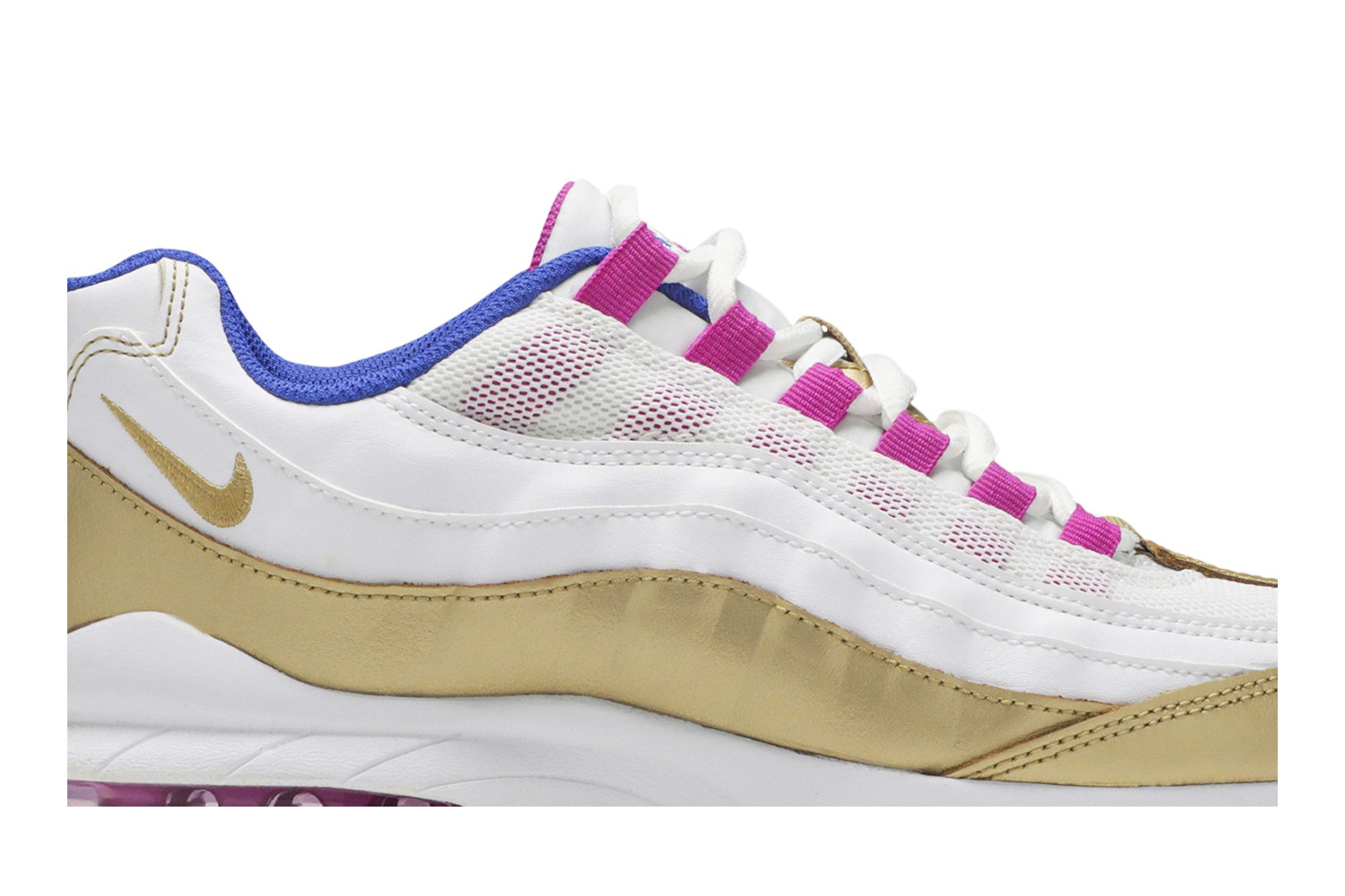 White Nike Air Max 95 Girls Grade School Size 4.5