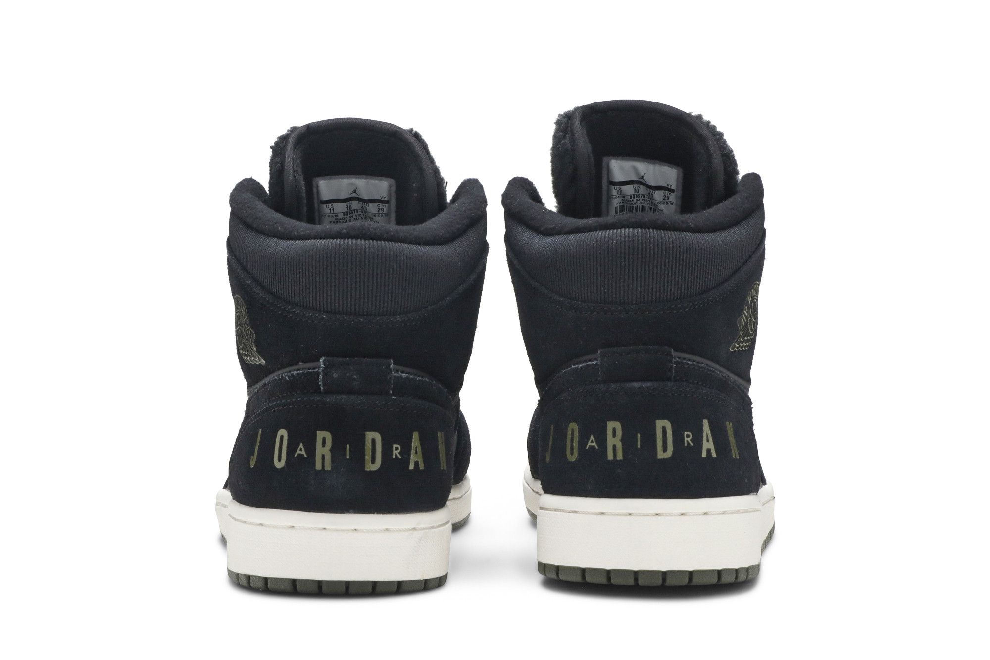 Jordan 1 black olive canvas new arrivals