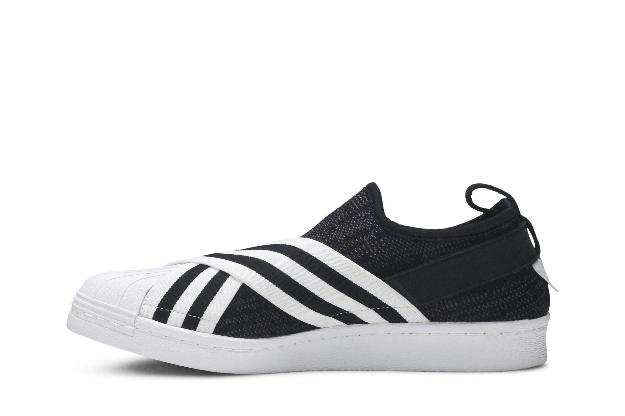 Size 6.0 White Mountaineering x Superstar Slip On PK Black White