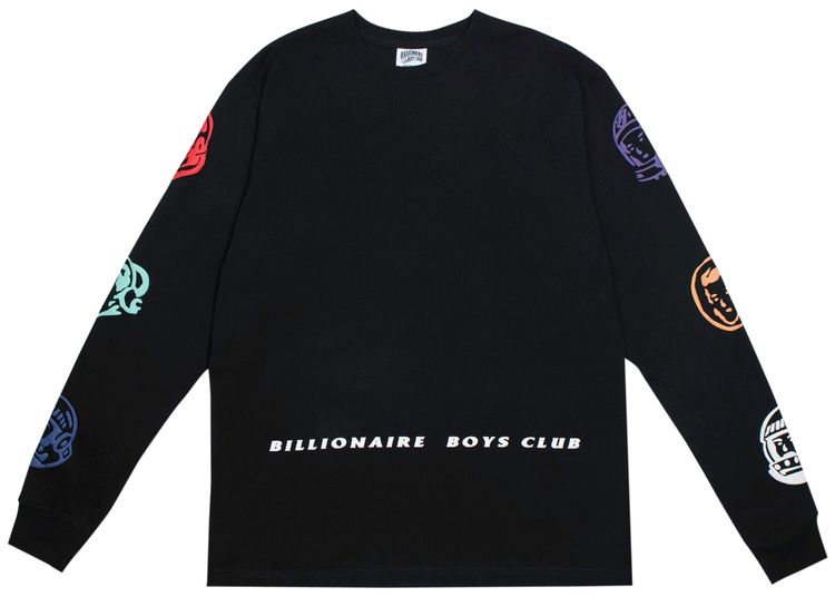 Billionaire Boys Club Universes Long Sleeve T Shirt Black