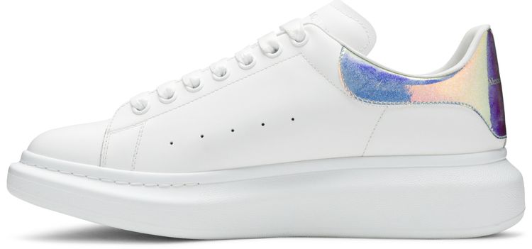 Alexander McQueen Oversized Sneaker White Iridescent