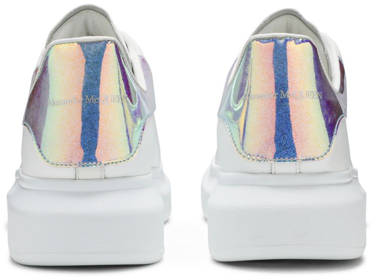 Alexander McQueen Oversized Sneaker White Iridescent