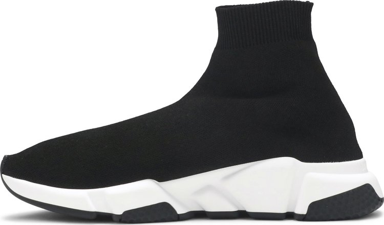 Balenciaga Speed Trainer Graffiti   Black White