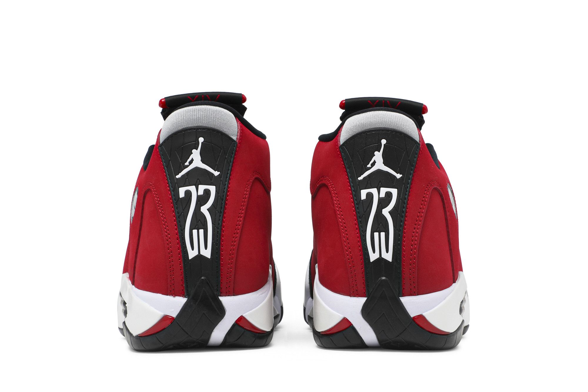 Red jordan 14s deals