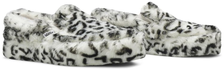 Sandy Liang x Vans Wmns Classic Slip On Platform Fuxxy Leopard