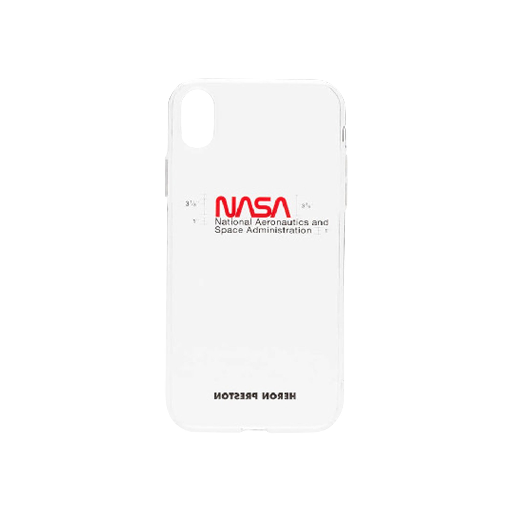 Heron Preston Nasa iPhone Xs Max Case 'Transparent/Multicolor'