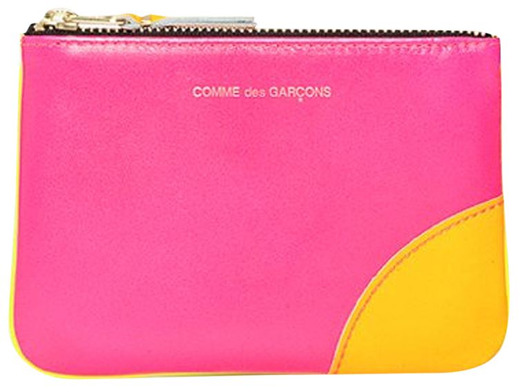 Comme des Garcons Super Fluo Wallet Pink Fluo