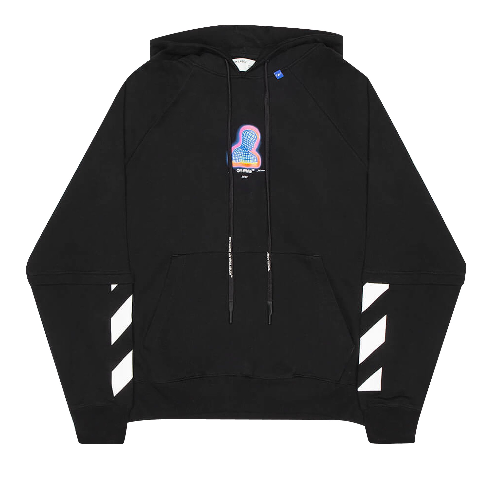 Buy Off-White Thermo Double Sleeve Hoodie 'Black