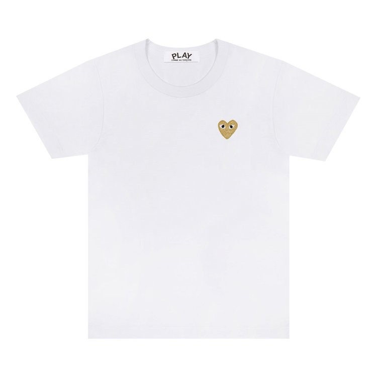 Buy Comme des Garçons PLAY Heart T-Shirt 'White' - AZ T215 051 4 | GOAT