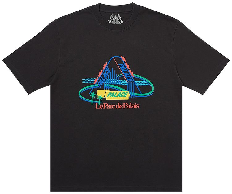 Palace French Ones T Shirt Black