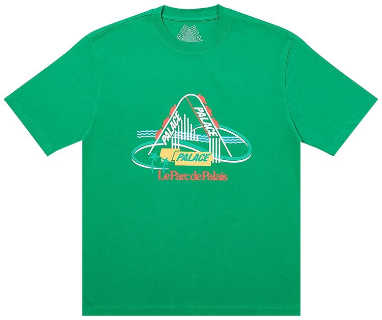 Palace French Ones T Shirt Green