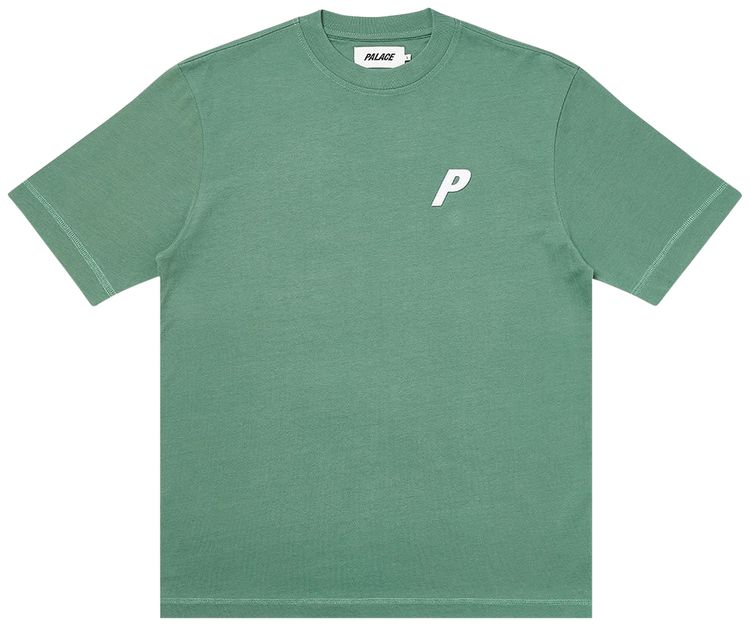 Palace Felt P T Shirt Green