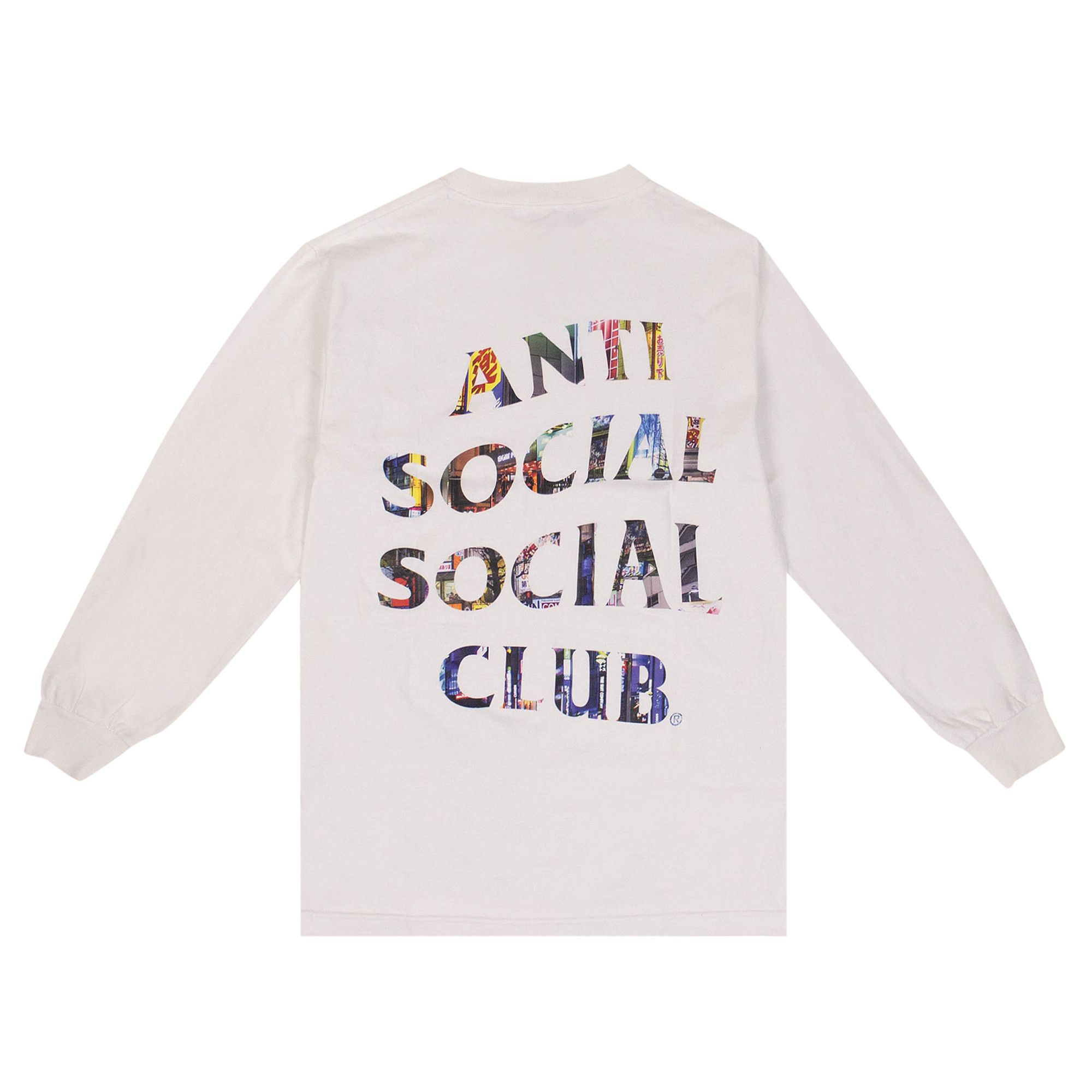 公式の店舗 Buy 'White Tee Long-Sleeve Yakisoba Club Social Social Anti トップス
