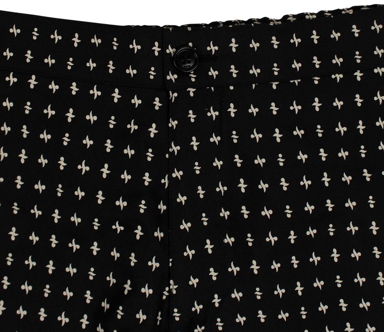 Dior Abstract Print Shorts Black