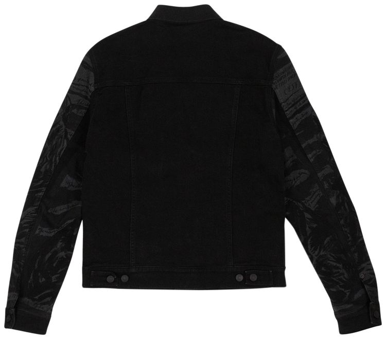 Dior x Raymond Pettibon Mona Lisa Denim Jacket Black
