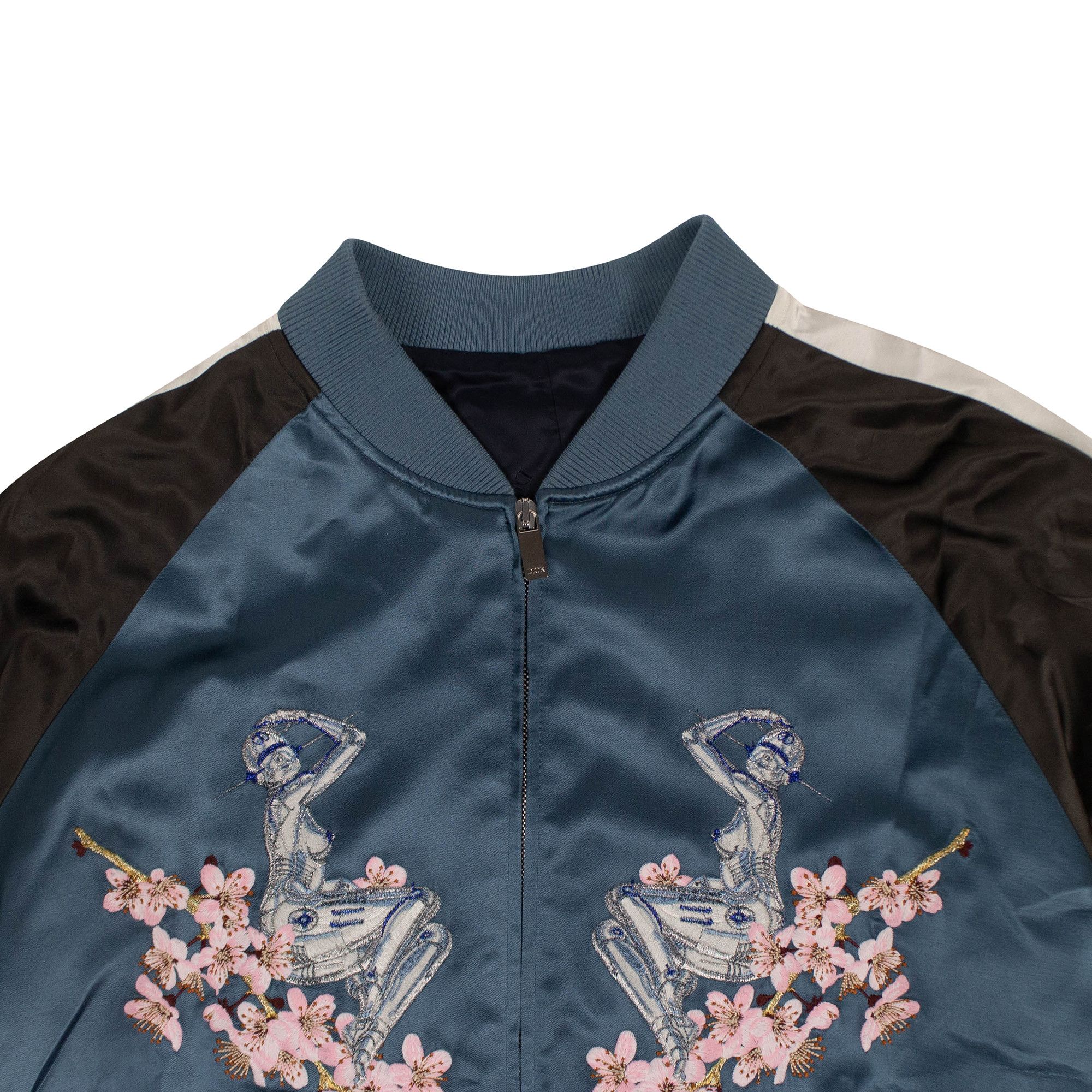 Buy Dior x Sorayama Embroidered Souvenir Bomber Jacket Blue 933C435A4516 C581 GOAT CA