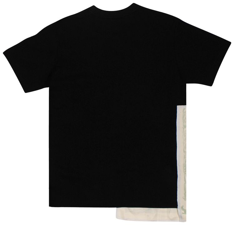 Dior x Raymond Pettibon Floral Patch T Shirt Black