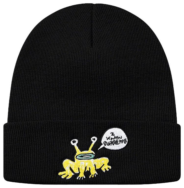 Supreme x Daniel Johnston Beanie Black