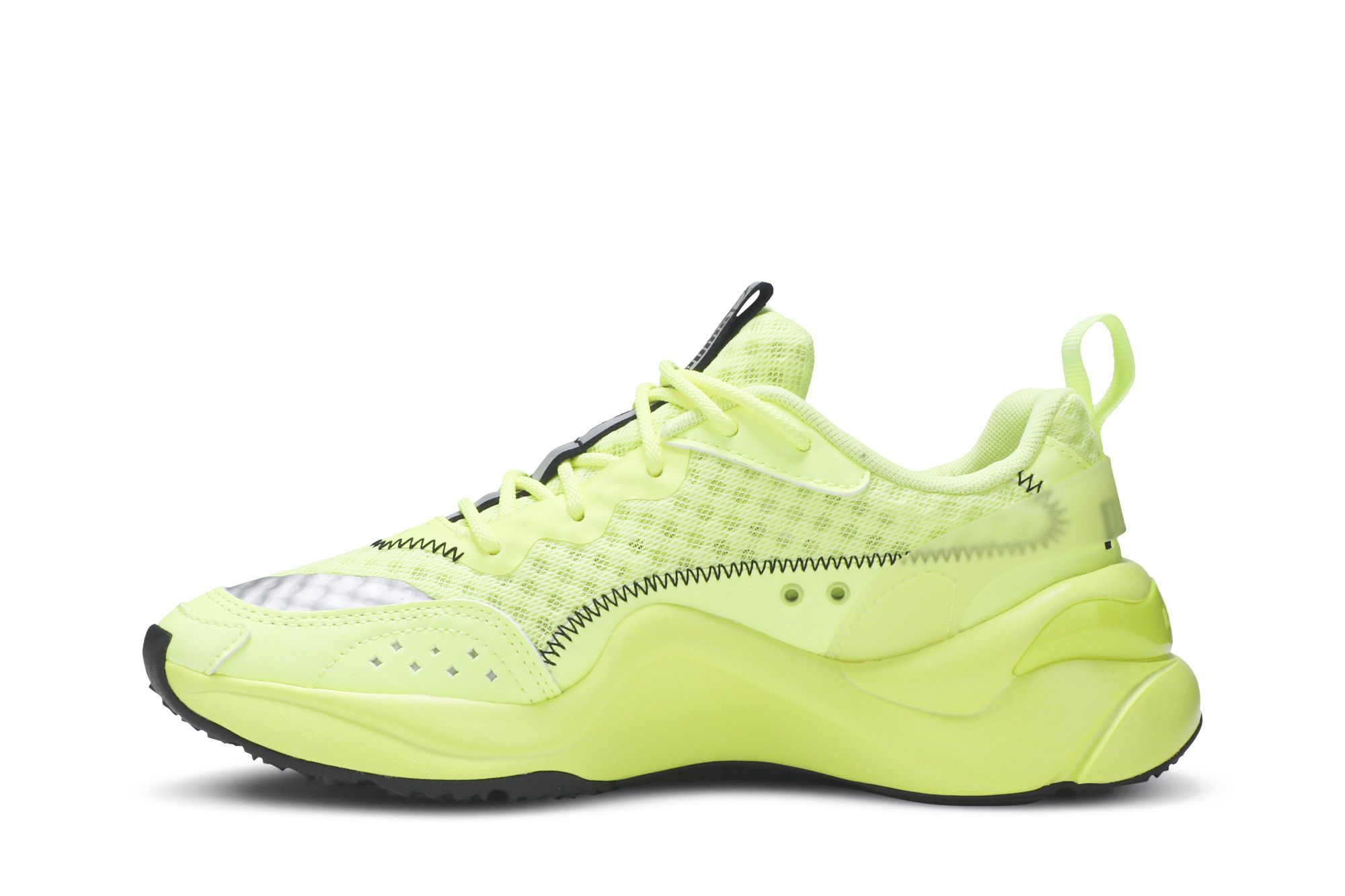 Neon yellow puma shoes 2025