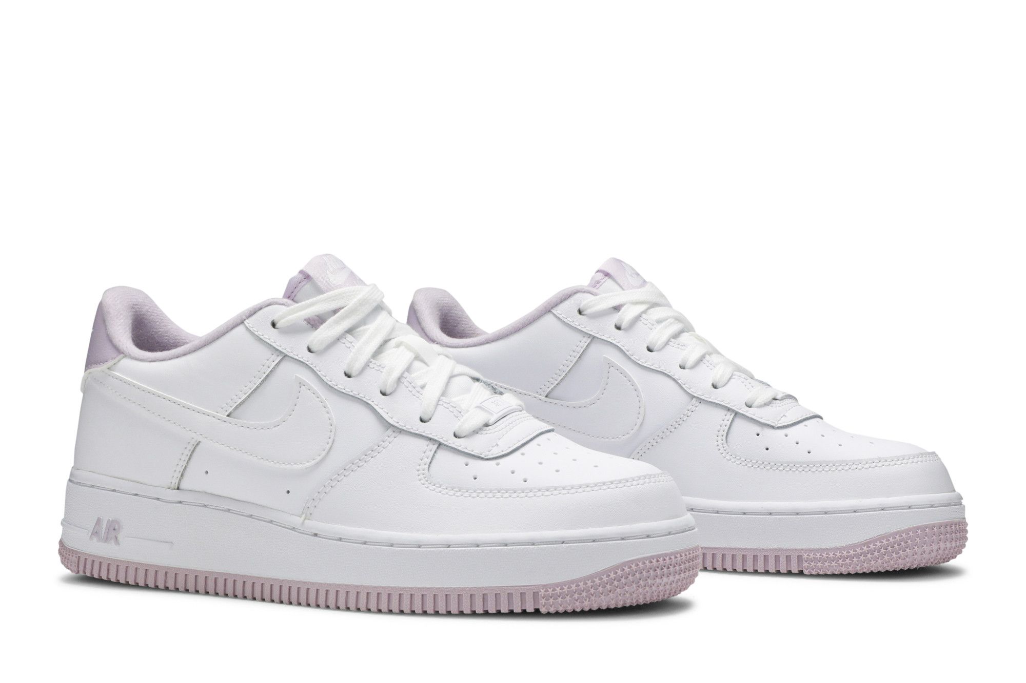 nike air force white lilac
