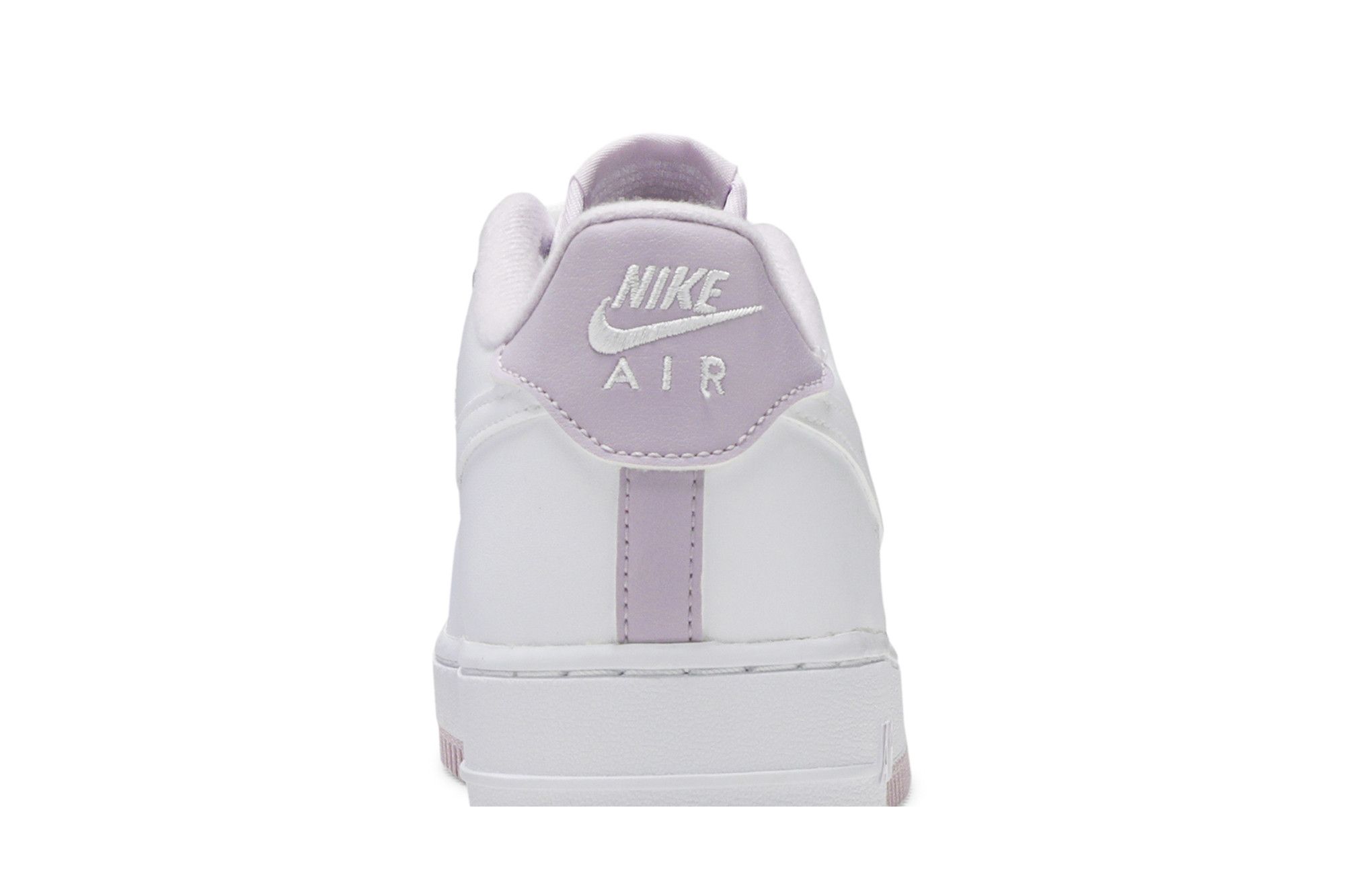 nike air force white lilac