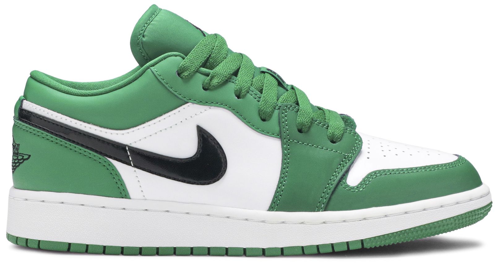 pine green jordan 1 low gs